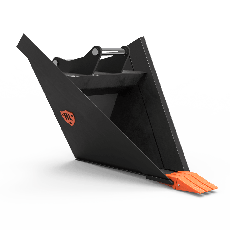 1-2 Tonne 'V' Ditching Bucket With Teeth